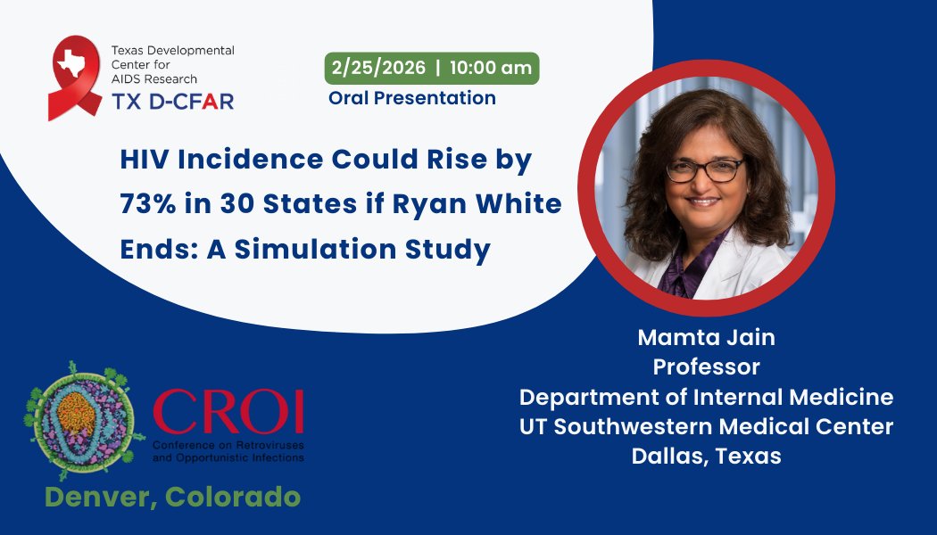 Texas Developmental Center for AIDS Research tweet media