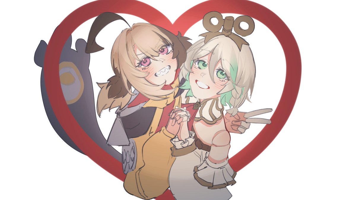 1Qjinator's tweet photo. Late Autofister Valentines sketch 💚🧡
#Immergination #rkggk https://t.co/I9lcV7CsyJ
