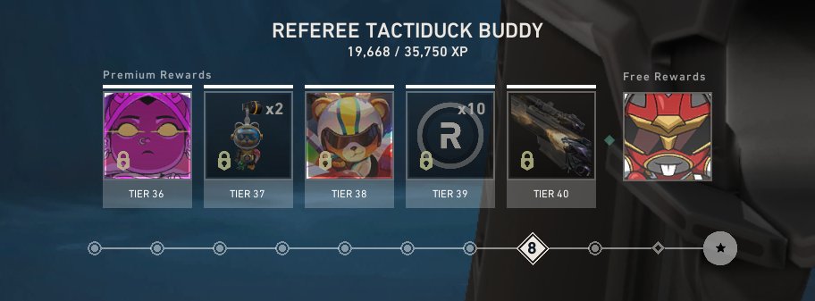 AstraBooty's tweet photo. @riotgames @VALORANT yo. whoever designed the bp ui in this update, why would you change it like that. you guys couldn't have at least had an indicator for when you hover over a chapter on the bottom? it just feels lazy and does not look appealing. https://t.co/uJ6nCiV4sz
