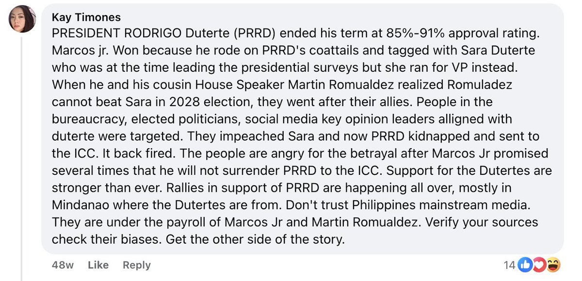 nabunturanguy's tweet photo. Ang ganda ng “intel” ni Madam @imtheatan dito. Nabuking niya talaga itong DDS na ito. “Binago” na ang pangalan (naging Duterte na siya), binago pa ang mukha sa sobrang “beauty plus” or photoshop? Pero ang hindi pwedeng mabago ng mga alteration apps na iyan ay ang KATOTOHANAN at KASINUNGALINGAN!
