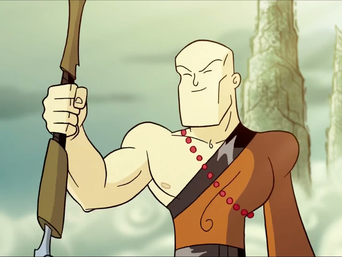 DelalbaG's tweet photo. @Lee_cant_draw @Thinklikebutter Kimiko is Japanese. There are also plenty of Asian characters in the show. It was just Omi and Master Dashi that were yellow 😅 https://t.co/pXSHOgHikE