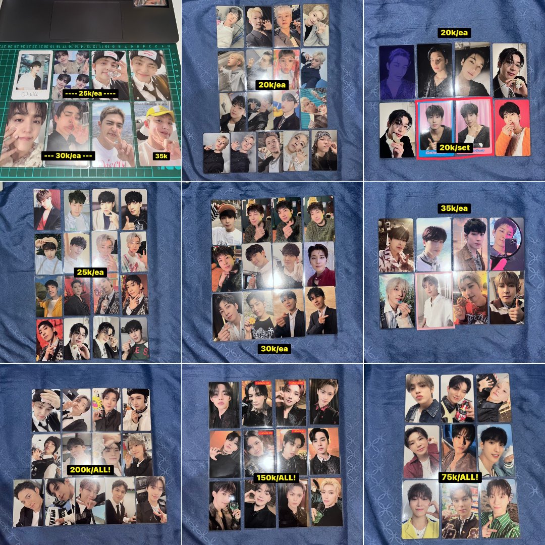 #wts semua koleksi pribadi, kasian daripada gak keurus mending di angkut yukk. Dom Bandung, harga incl all, detail bisa langsung DM atau reply yaaa ^^