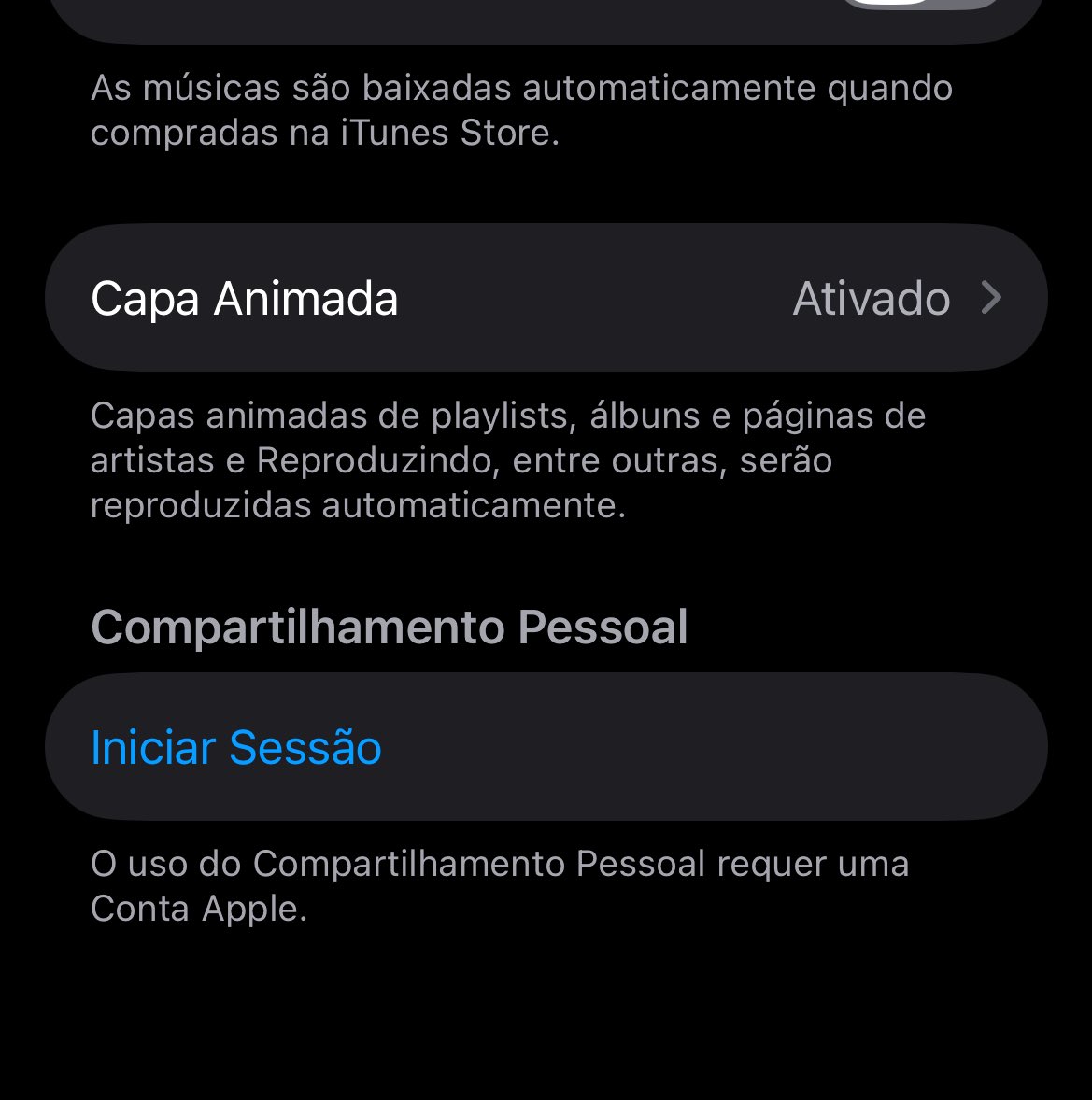 leekssilva_'s tweet photo. @joao_manuu @AidonHermez Olha se a opção capa animada esta ativada https://t.co/zv3vBXeSY5