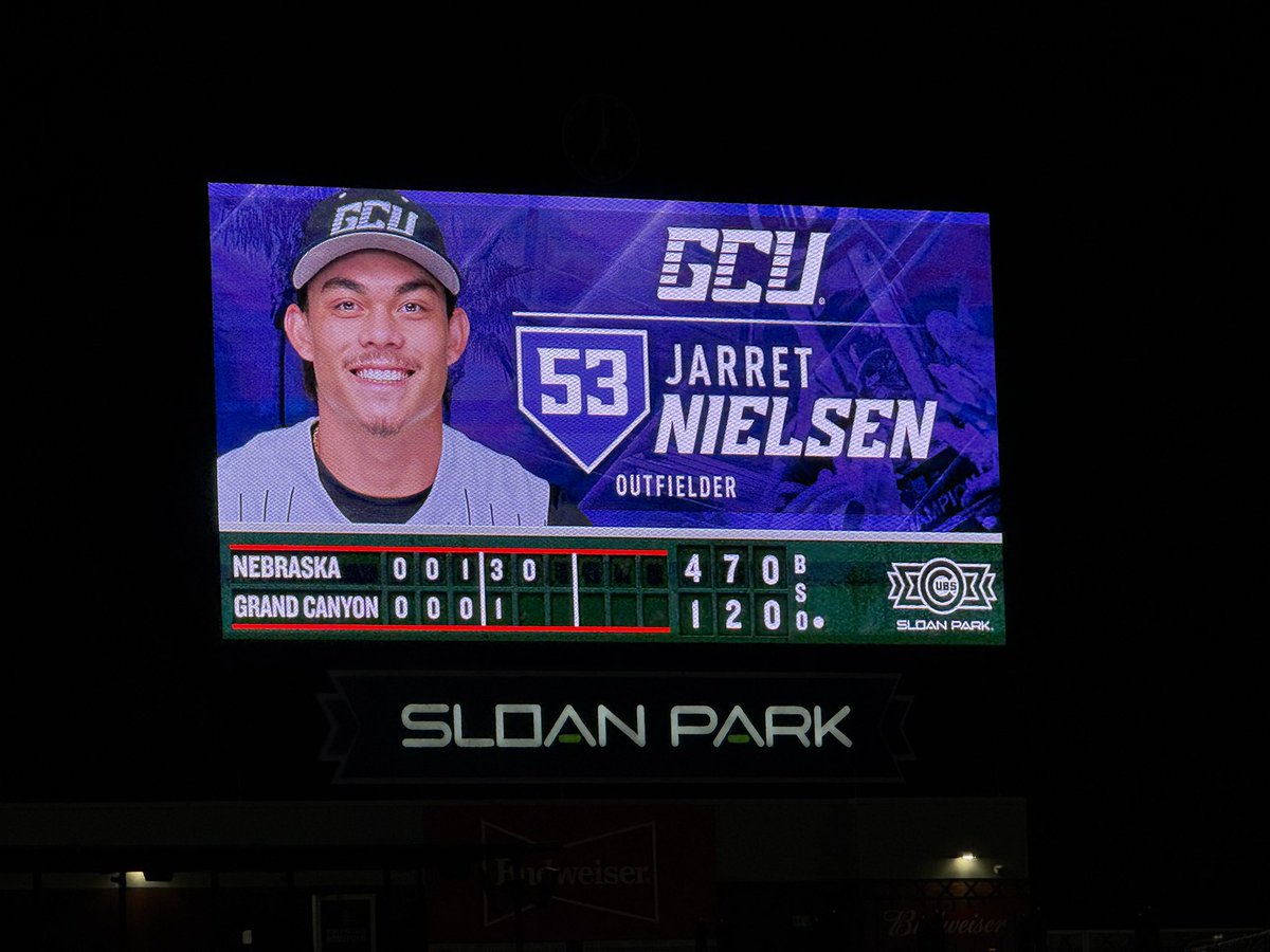 JNIEL8's tweet image. Got to see @jjniel8 Start his 1st #College #Game @GCU_Baseball 🌵🏜️🌵⚾️⚾️⚾️ @MLB @MLBNetwork #BucketList ✅✅✅ @johnwdavis @Tarek_Fattal #LopesUp