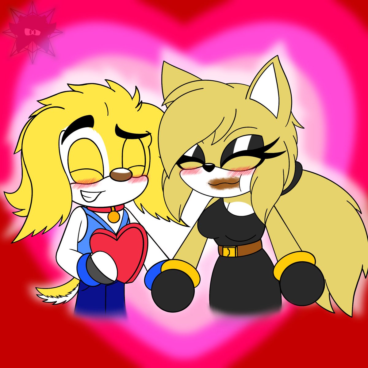 Valentines Day Art Raffle Prize for <a href="/WanderDragon99/">🐶💛🤍 Marcus Art ✏️🎨 (On Hiatus)</a>!
The best way to a gals heart is Valentines Day Chocolates~💝🍫
#ValentinesDay #ValentinesDay2026 #SonicTheHedgehog #sonicoc #sonicfanart #sonicart #digitalartwork #marcusthedog #kailleenthecat #marcusxkailleen #ocxoc #chocolate