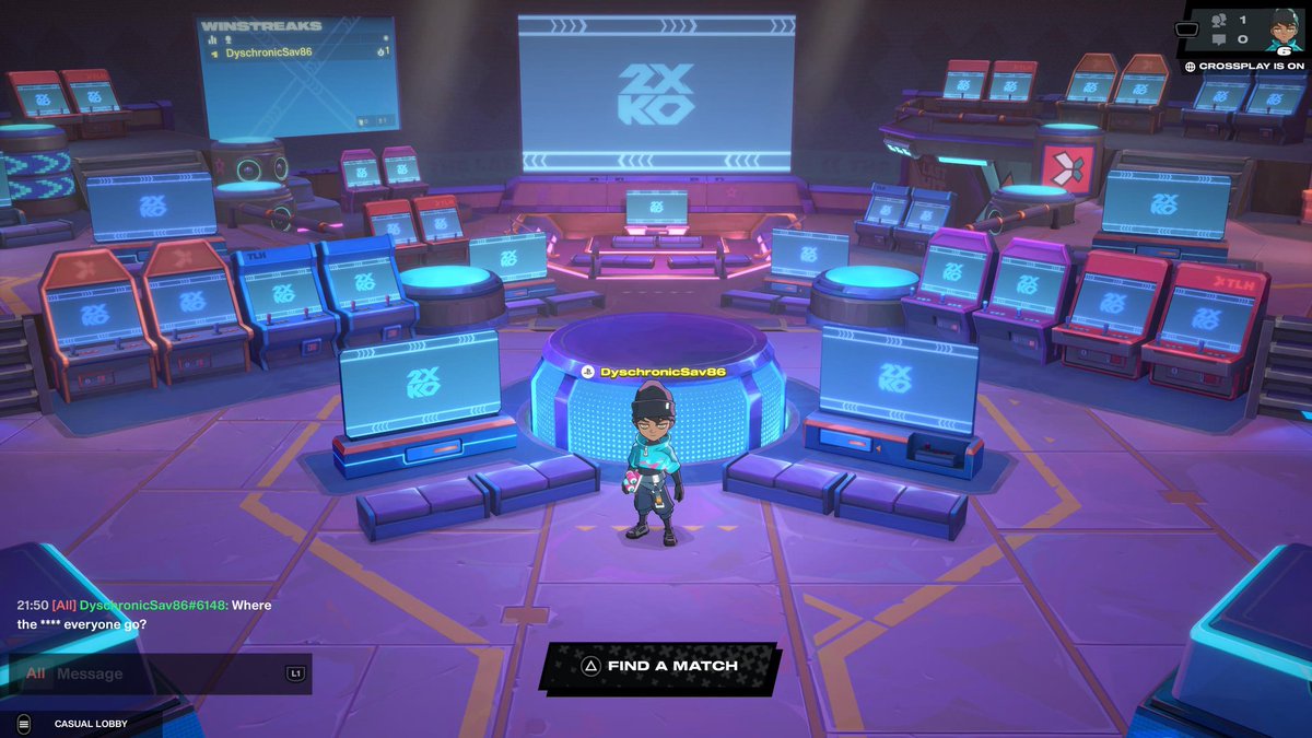 Homix23's tweet photo. @2XKOIntel Better be soon cause no one's playing right now. https://t.co/WBKAScRjvl