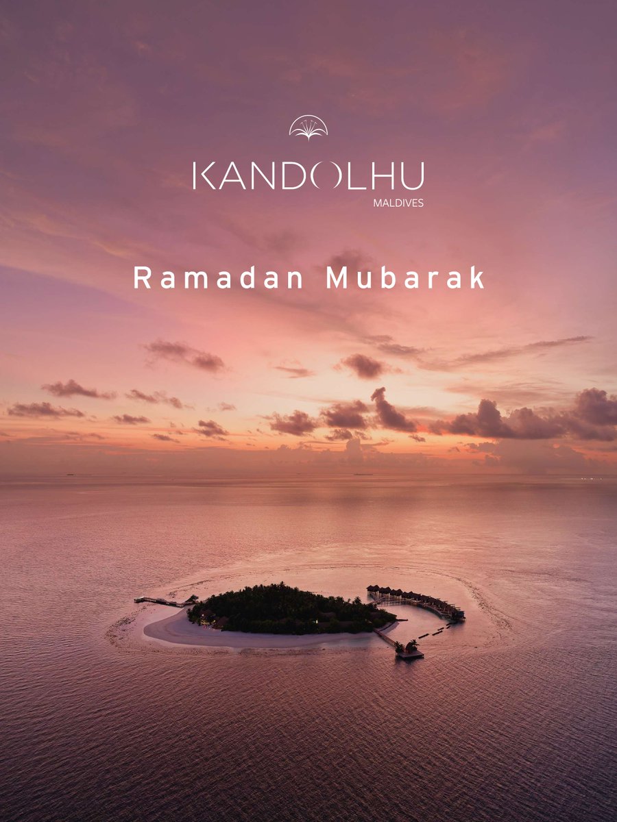 From our island to your hearts, we wish our guests, partners, and incredible team a joyous and peaceful Ramazan. May your prayers be heard and your days be filled with peace and happiness. 
Ramadan Kareem ✨ 
#Ramadan2026 #KandolhuMaldives #YourIslandHaven #VisitMaldives