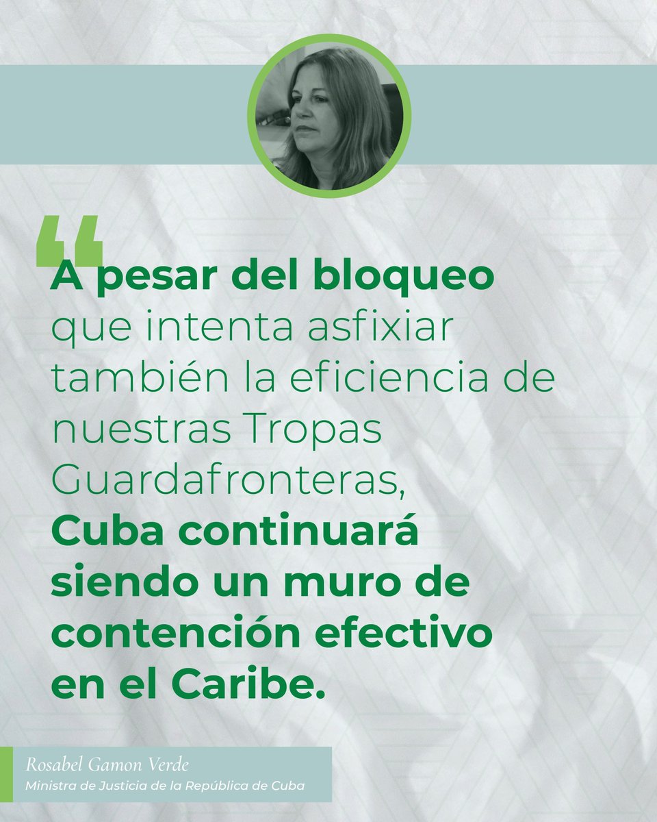 #ToleranciaCero a la proliferación d la droga fue ratificado hoy x autoridades encargadas d la prevención y enfrentamiento d esa problemática. Ministra d Justicia
señaló q #Cuba no es un país productor, almacén ni territorio de tránsito d estas drogas hacia terceros países #FMC