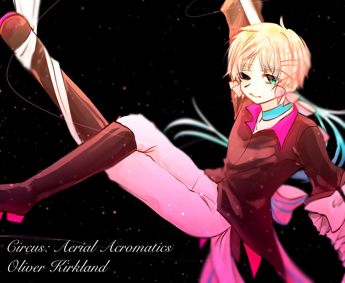 サーカスパロ ⚠️2p

演目：空中曲芸
演者：オリバー・カークランド
※相互さんが考えた衣装をお借りしました！！