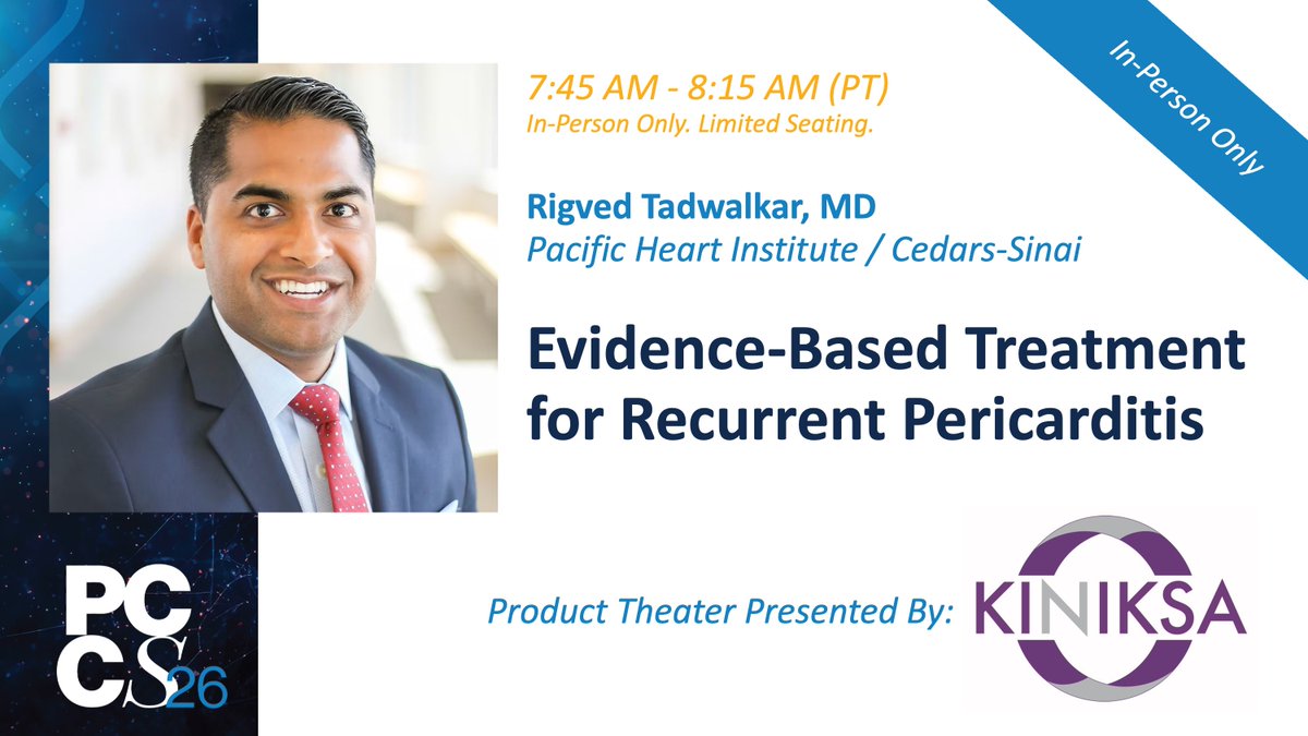 Precision Cardiovascular Care Symposium 2026 tweet media