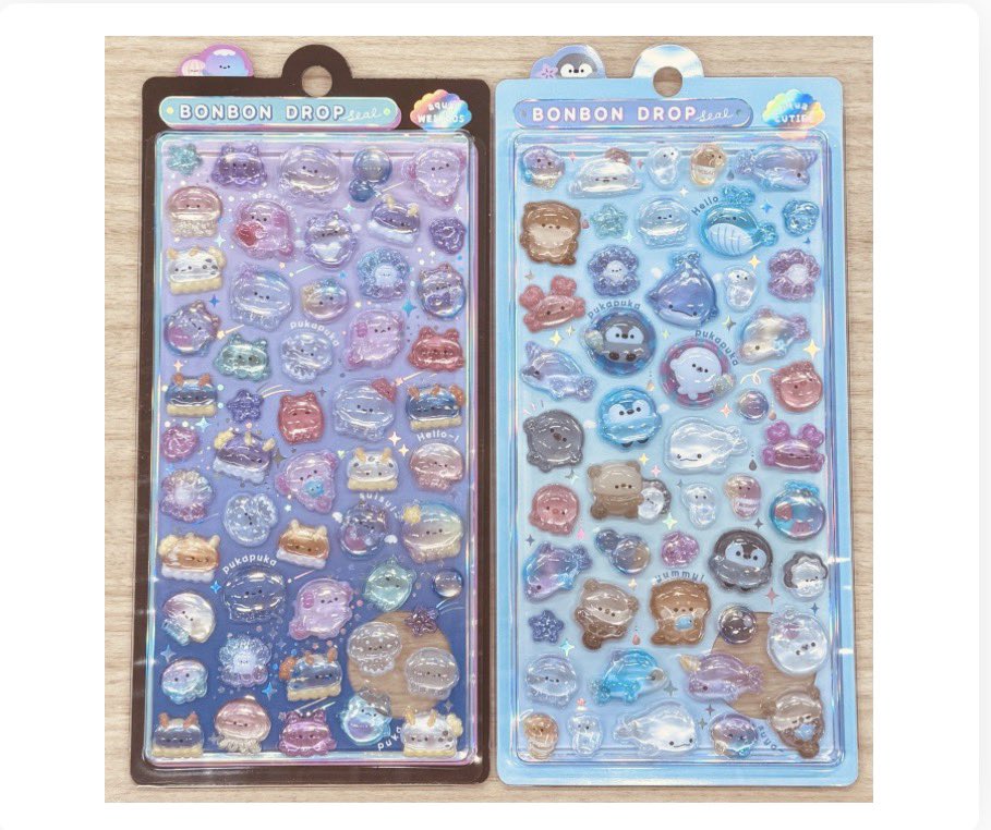 🎉水族館限定ボンボンドロップシール販売決定！ 📍販売店舗