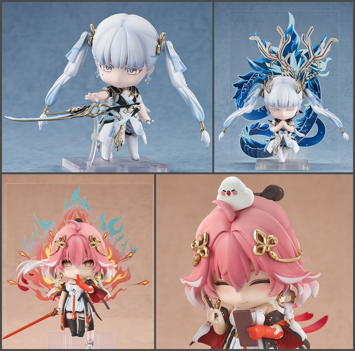 Jinhsi and Changli from “Wuthering Waves” are joining the Nendoroid line! Be sure to add the Magistrate of Jinzhou and her brilliant counselor to your collection. Preorder now to score a GSC Bonus Illustration Sheets!

Shop: goodsmile.link/lZQpCT

#WutheringWaves #Goodsmile