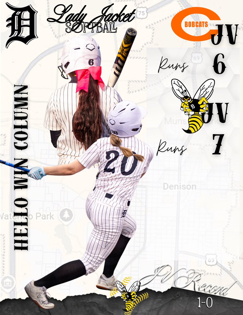 Denison Lady Jacket Softball tweet media