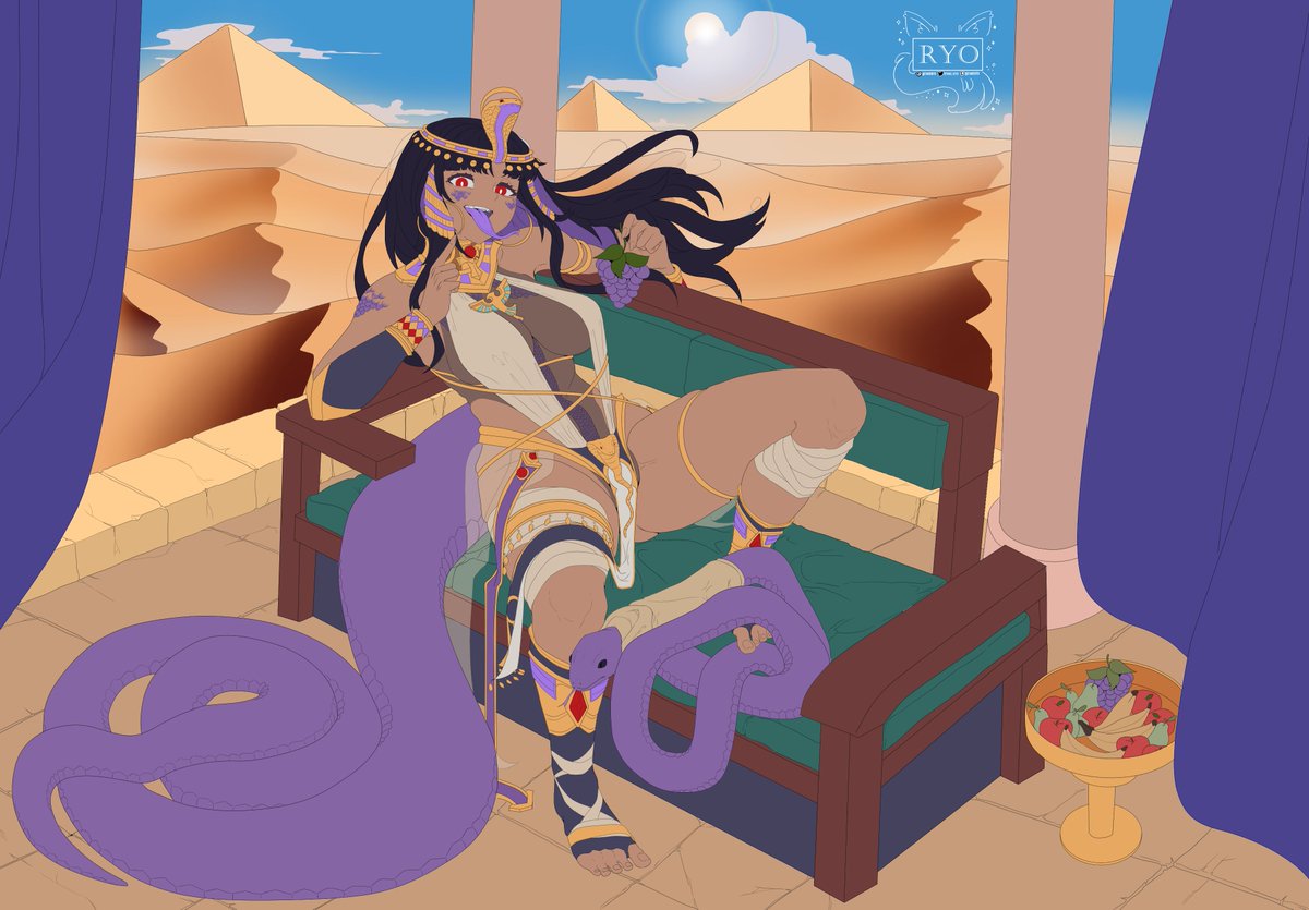 Base colors are up for my Naya fanart 🐍✨
- - -
Had very limited time to make this as detailed as I could but I pushed through and made it work.

What do you think?
---------------------------
Remember to help me with your like❤️ and RT🔄
---------------------------
#Artphyrus