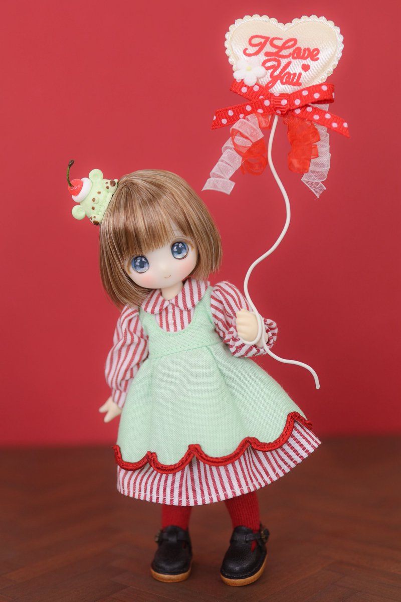 椛ちゃんだとレトロ感が増すかも🎈
#ちょこぺた
#シュガーカップス