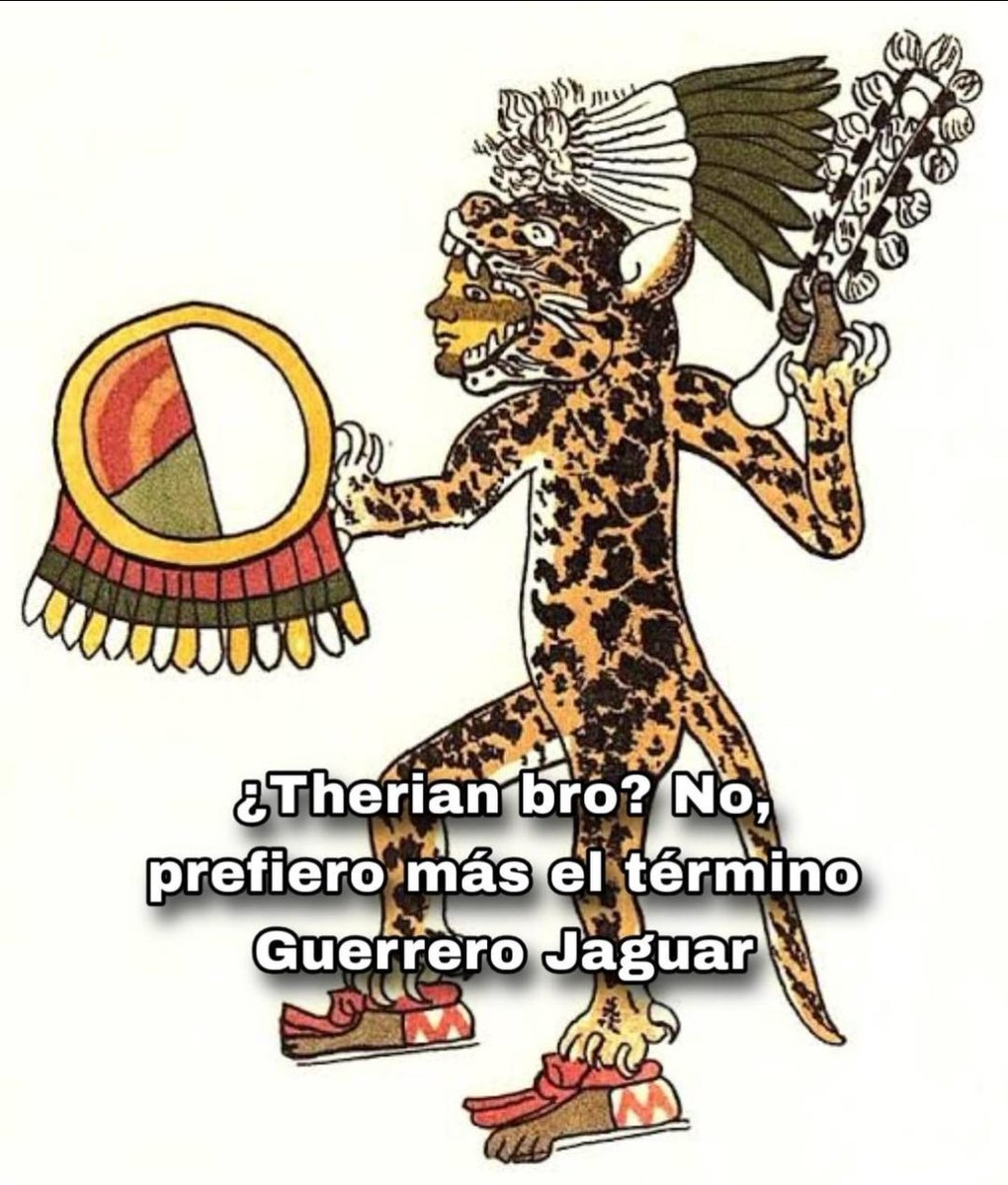 ¿#Therian o #Nahual? 
Prefiero al Guerrero Jaguar