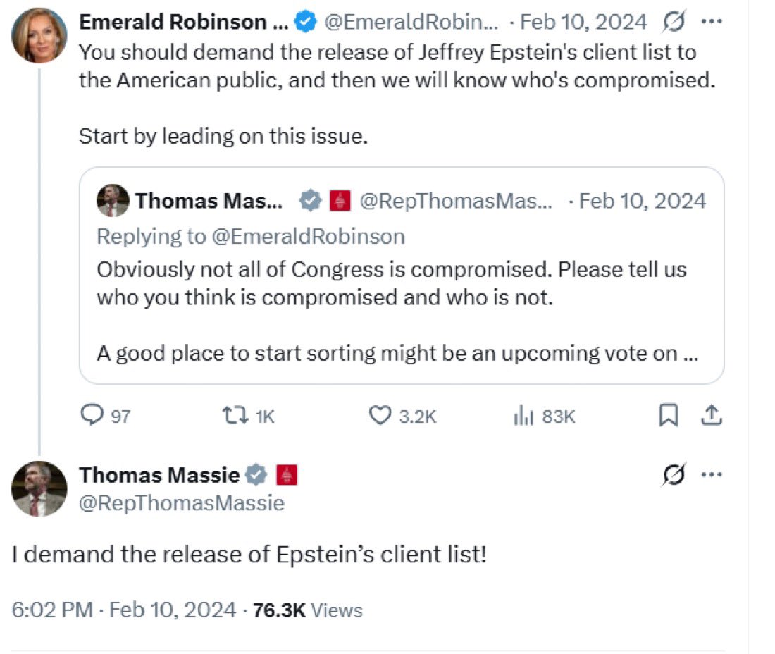 And one of those three times he was being sarcastic