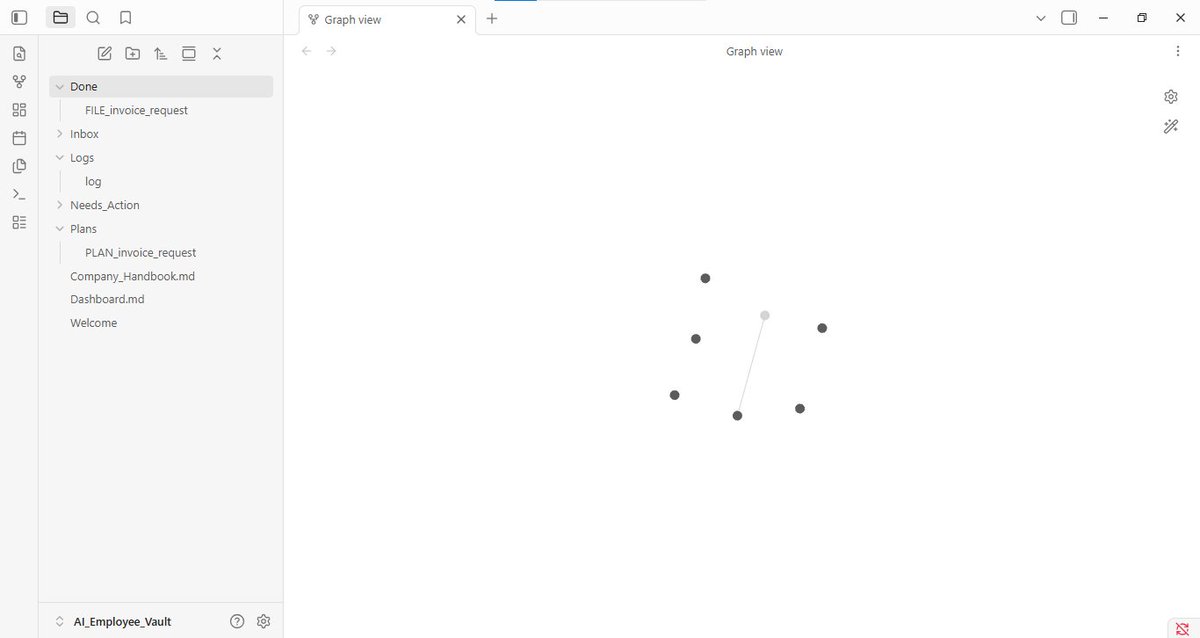 ibad363's tweet photo. 1 month no posts 😅 Busy with VU exams.

Now back &amp; started Personal AI Employee Hackathon 0 🤖

Bronze Tier completed ✅ (Filesystem watcher + Claude working)
Now moving to Silver 🚀

Goal: Build a Digital AI Employee that runs life &amp; business 24/7 on autopilot.

#AI #Hackathon https://t.co/bBSQ0BoeB3
