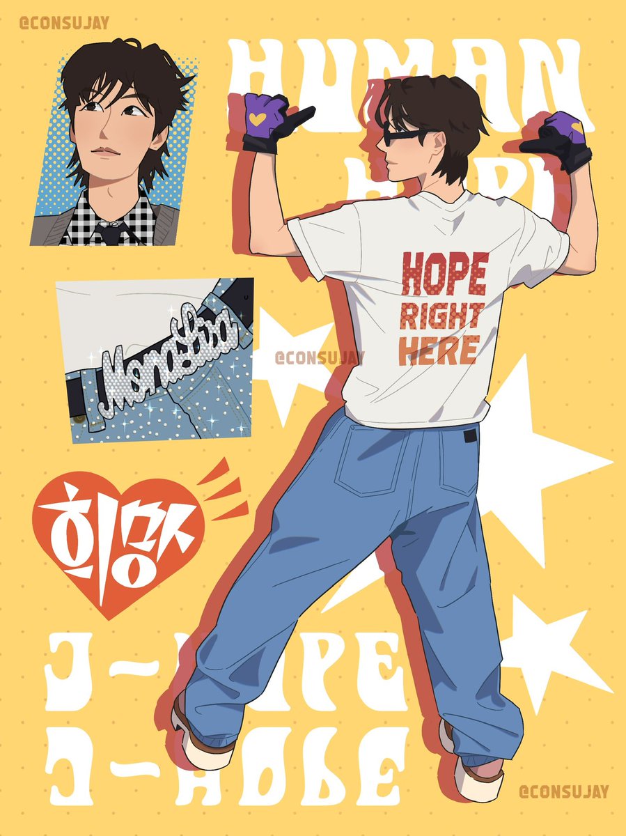 ConsuJay's tweet photo. Feliz cumpleaños desde el otro lado del mundo! #HappyjhopeDay al fin es 18 acá ☺️❤️🎂
#btsfanart https://t.co/VhntfoPbbT