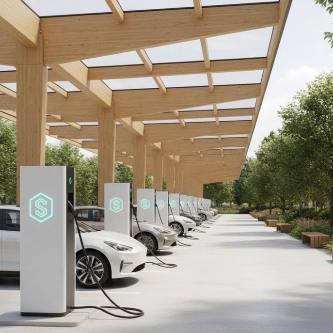 Funding sounds impressive on paper. Big numbers. Big headlines.

But money only matters when it turns into something you can actually see and measure.

Charging bays that exist.
Energy stations that produce power.
EVs that are operating, not just promised.

That’s what makes