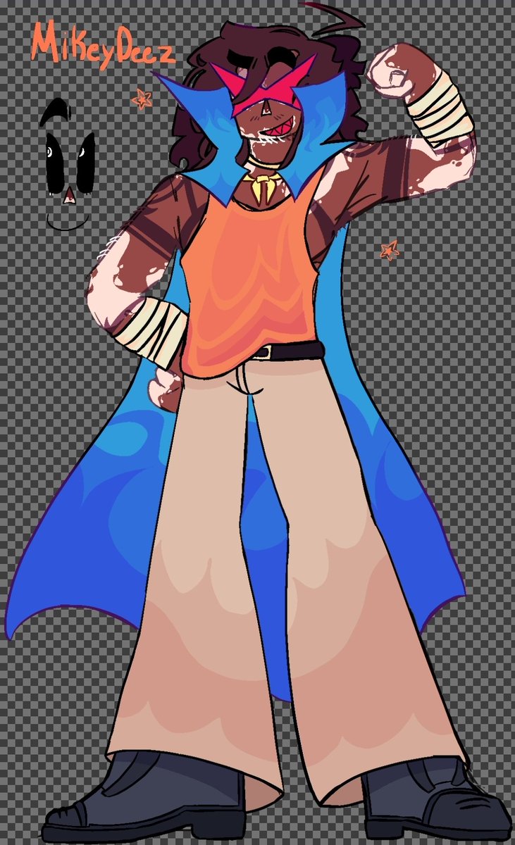 a  very much needed remake of my mikehdeez design lalala

<a href="/SaltyDKArtRT/">Saltydkdan Art Retweets</a> #friendlocke #friendlockefanart i havent tagged art on here in forever forgot every other friendlocke tag