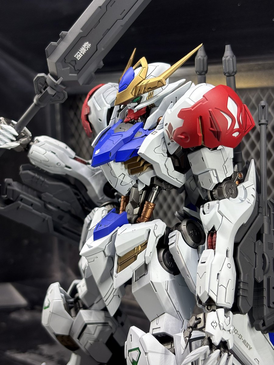 Rere_gunpla's tweet photo. ガンダムバルバトスルプス全塗装完了！
出来栄えはいいのでたくさんいいねください🙇❤️
#ガンプラ
#鉄血のオルフェンズ https://t.co/wbAYIQe15d
