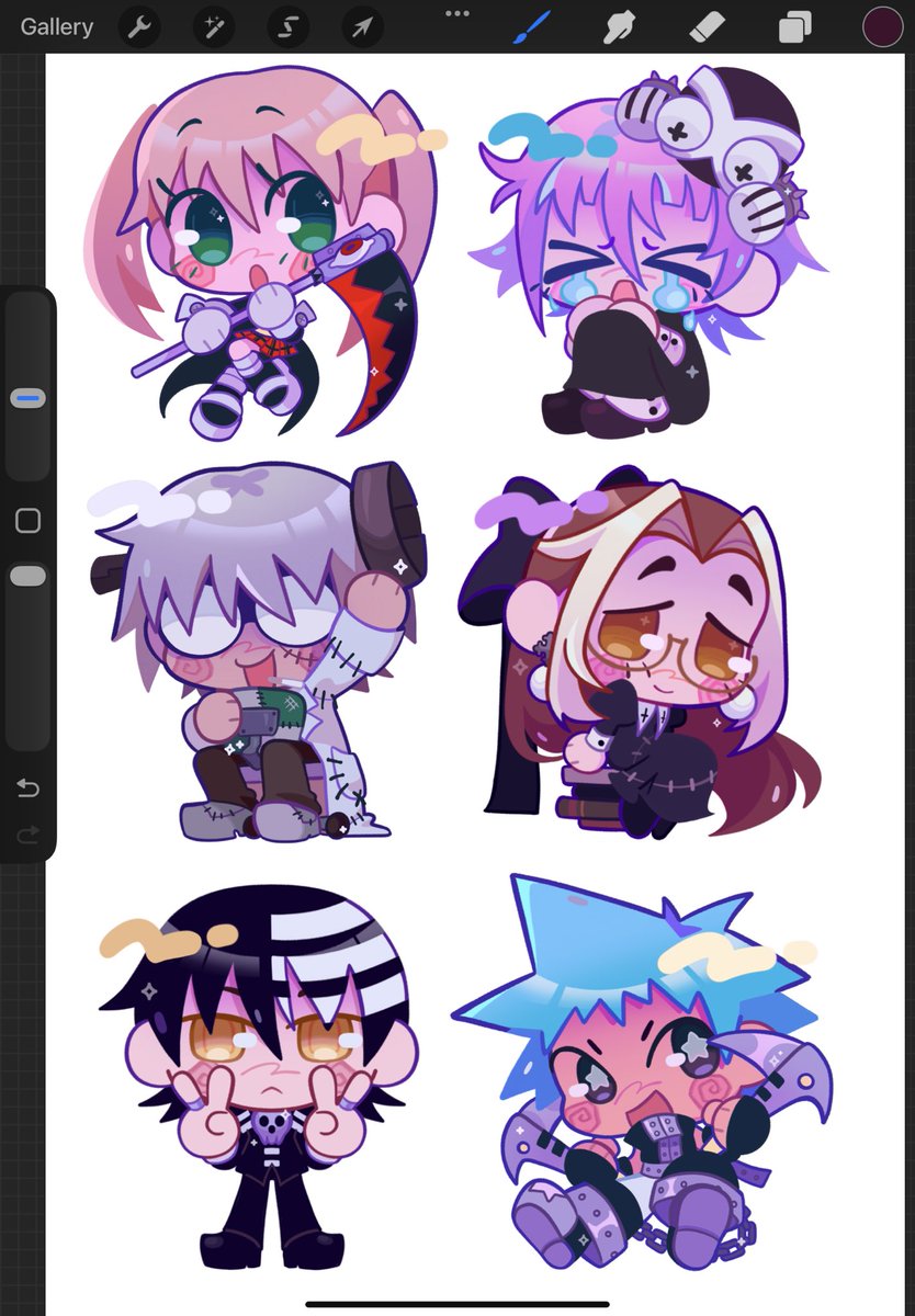 frankensdarling's tweet photo. looks like a normal enough soul eater lineup to me https://t.co/7rtHQvJGSi
