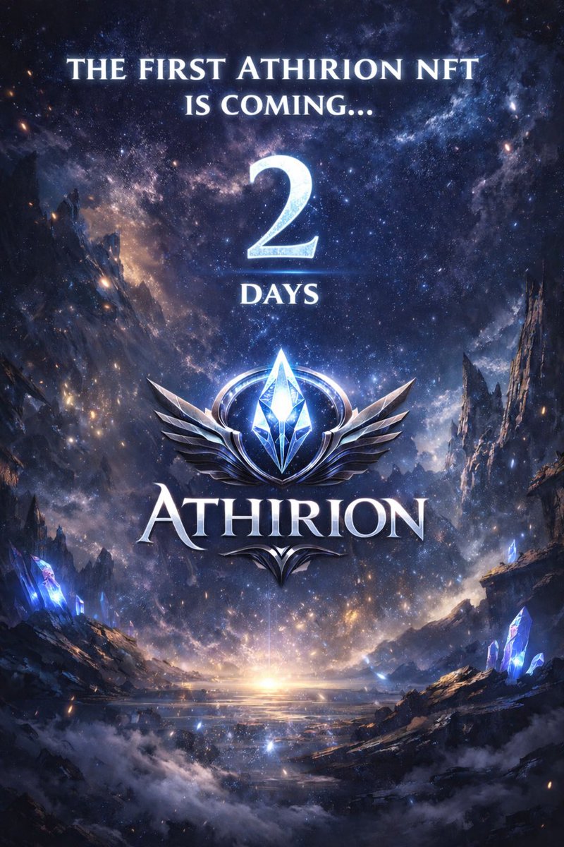 AetherionX39185's tweet photo. Two days until the legend awakens. 👁🔥

Aetherion #Athirion #2DaysLeft #NFTDrop #CinematicNFT #Web3Art #DigitalLegend #NFTCommunity #ComingSoon #EpicLaunch https://t.co/Oq2EHGisdA