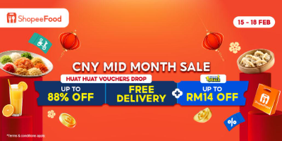 Claim 50% OFF prosperity discountsStandby for 11AM 50% OFF and FREE delivery discount vouchers drop. Tap for Ong savings on ShopeeFood 👉spf.shopee.com.my/LhrcPPPKs