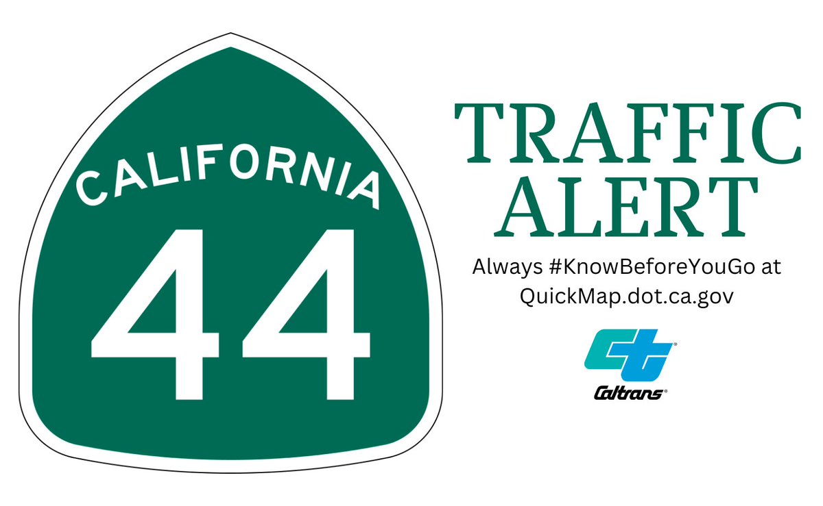 Caltrans District 2 tweet media