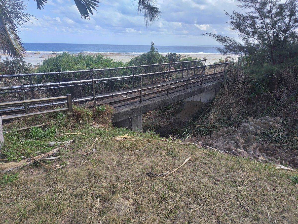奄美大島にも実は鉄道が存在している
その名も「サイクル列車」

跨線橋やトンネル、橋梁、踏切などが設置されていて本格的