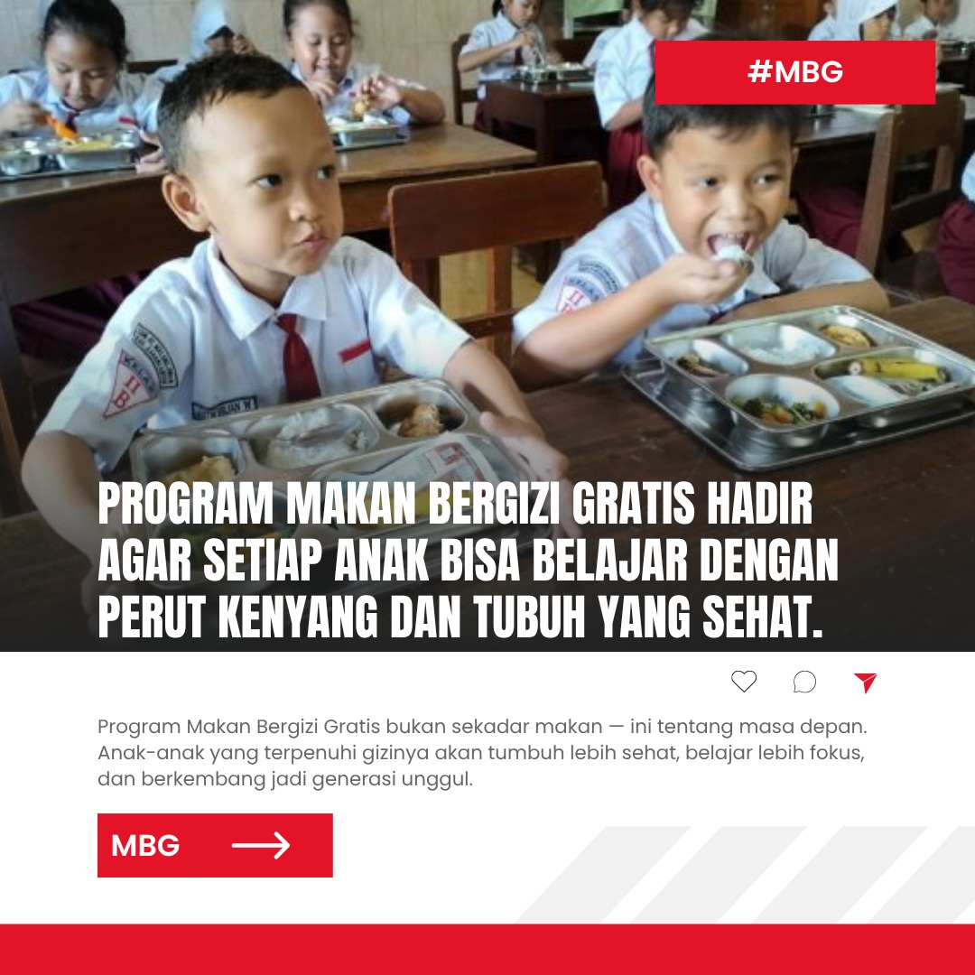 Kita dukung Program Makan Bergizi Gratis