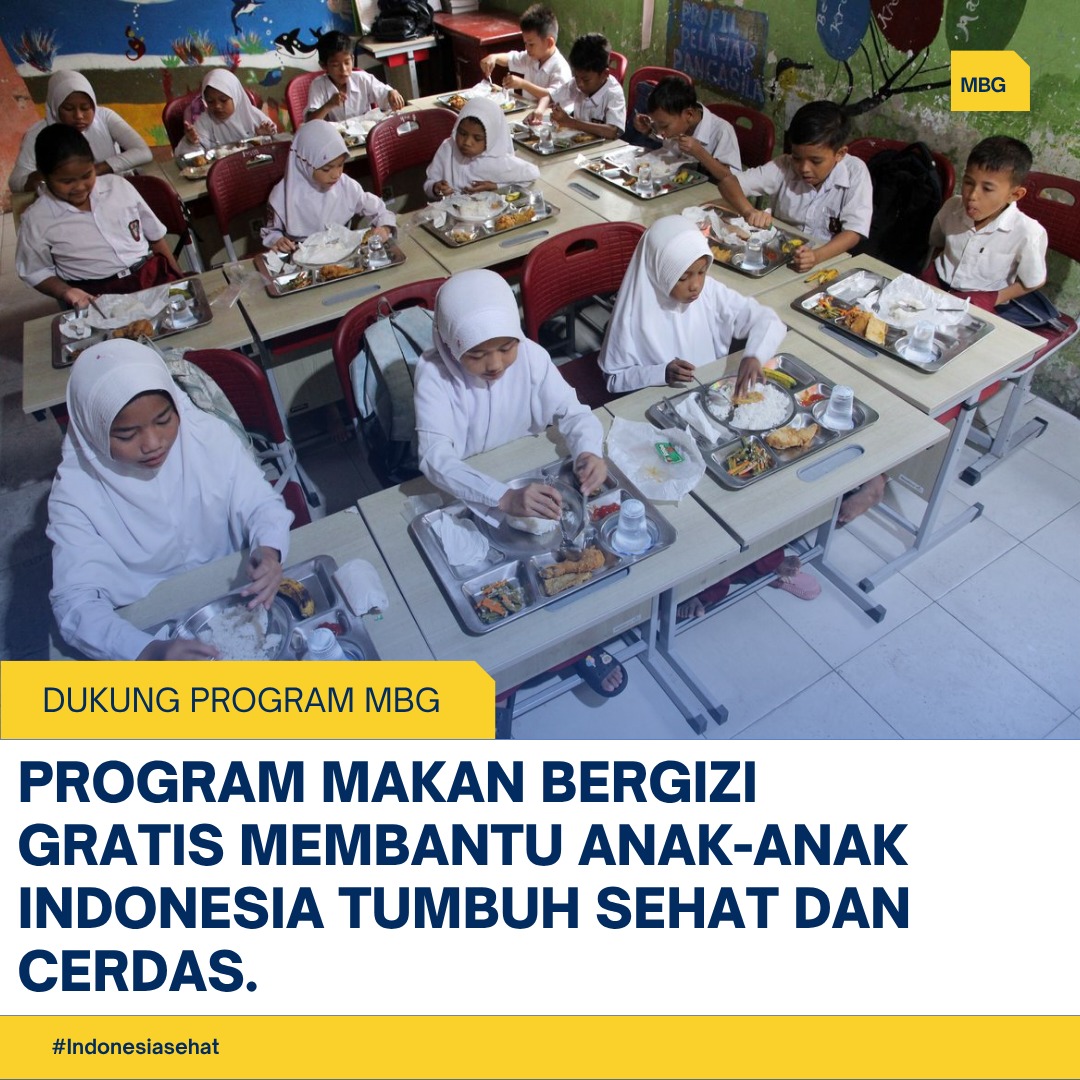 Kita dukung Program Makan Bergizi Gratis