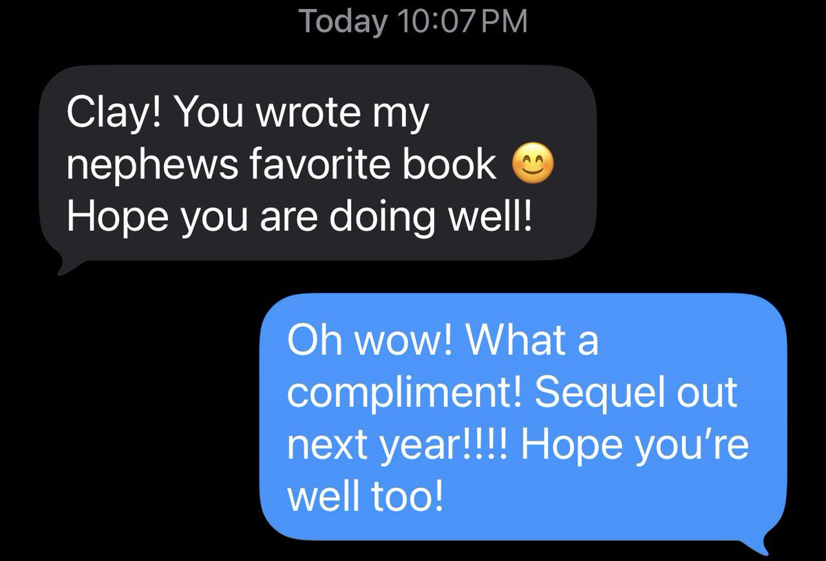 Got this from an old friend tonight. 

The idea that a child somewhere is in love with the book you wrote…just wow.

It’s a privilege to see the lasting response to my picture book “I Heare Nature.”

Sequel coming next year.

#amwriting #picturebooks #amquerying