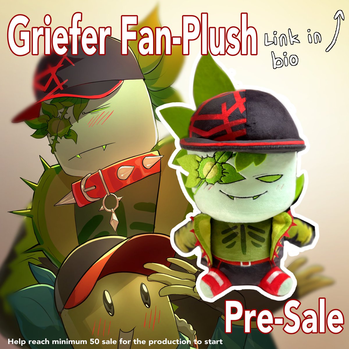 mycraftzone.com/products/grief…

Griefer fan-plush pre-sale is here!
For people who had paid 5$ deposit please check your email

#griefer #BlockTales #blocktalesgriefer
