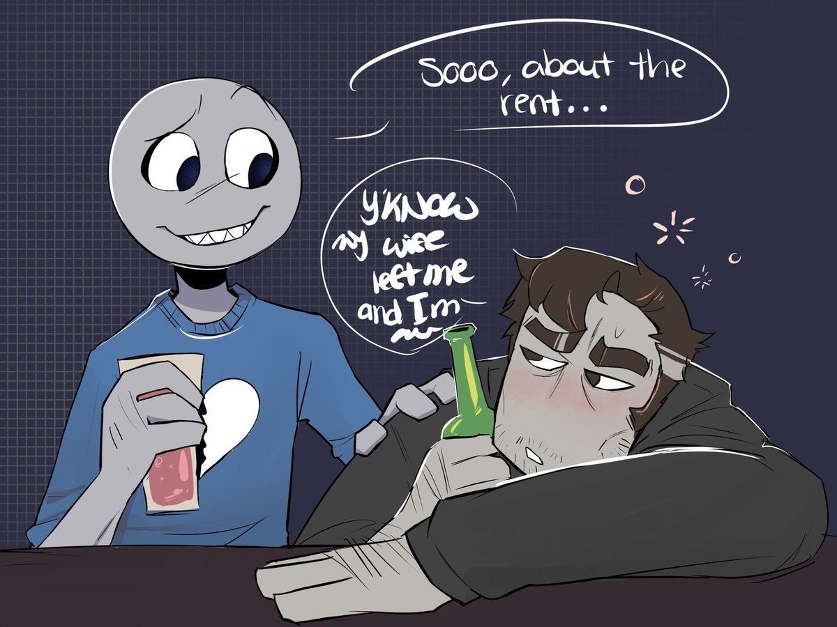 I missed the swap AU where Don and Peter are roommates 💔