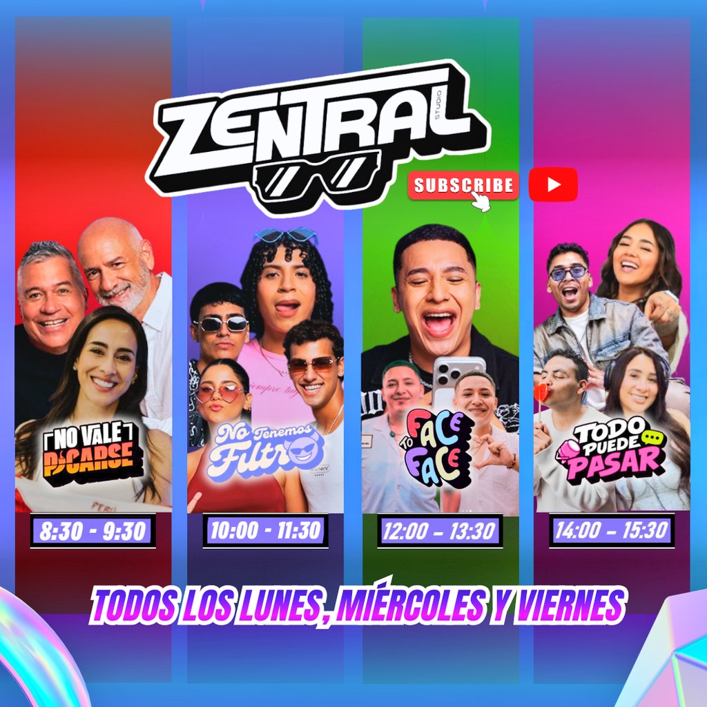 Porque en el 1% apoyamos todos los proyectos en los que <a href="/NicolaPorcella/">Nicola Porcella</a> trabajé no se olviden que tenemos ZentralStudio en YouTube así que vayan a seguir el canal y les dejo los programas y horarios que estarán 
#NicolaPorcella

youtube.com/@zentralstudio…