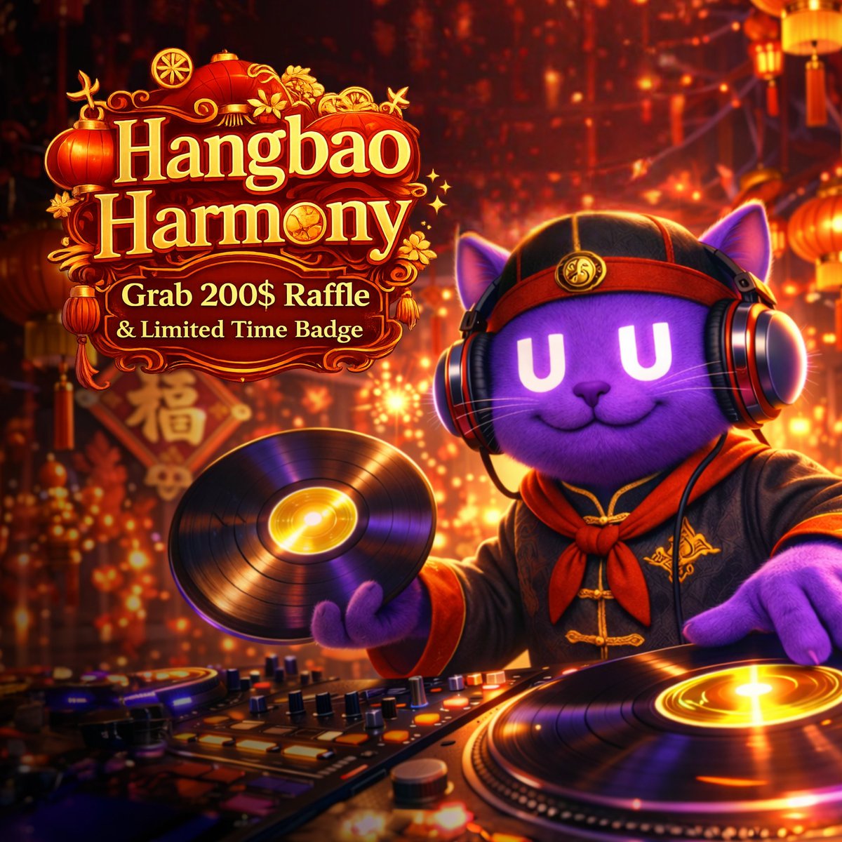 Happy Chinese New Year everyone

 The Year of the Horse is here and <a href="/foruai/">ForU AI | ฅ^◡ ⩊ ◡^ฅ</a>
 teamed up with <a href="/BeatXswap/">BeatSwap</a> to make it extra special

They launched a fun campaign where you can listen to real music on BeatXswap Oracle pick your favorite song and dedicate it to your friends for good