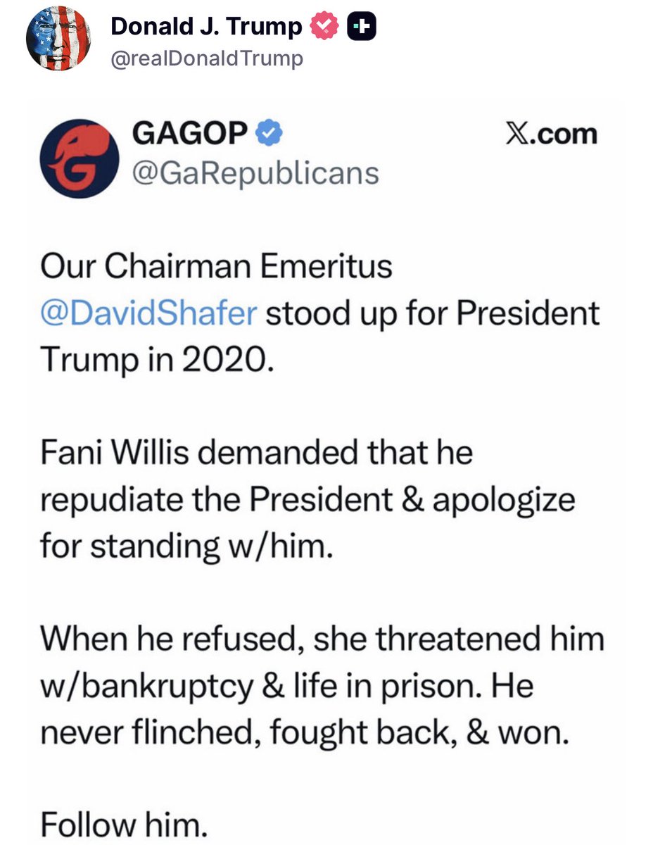 David Shafer tweet media