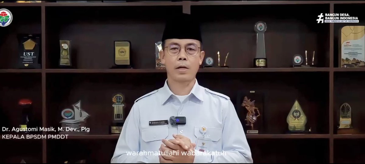 Marhaban ya Ramadhan, bulan penuh ampunan telah tiba. Smoga kita semua mndapatkan keberkahan &amp; ampunan dari Allah SWT, Slamat Menunaikan Ibadah Puasa 1447 H.

<a href="/YandriSusanto/">Yandri Susanto</a>
@SekretarisKabinetRI

#KemendesPDT
#BpsdmKemendesaPDT
#BangunDesaBangunIndonesia
#TPPKemendesaDampingiDesa