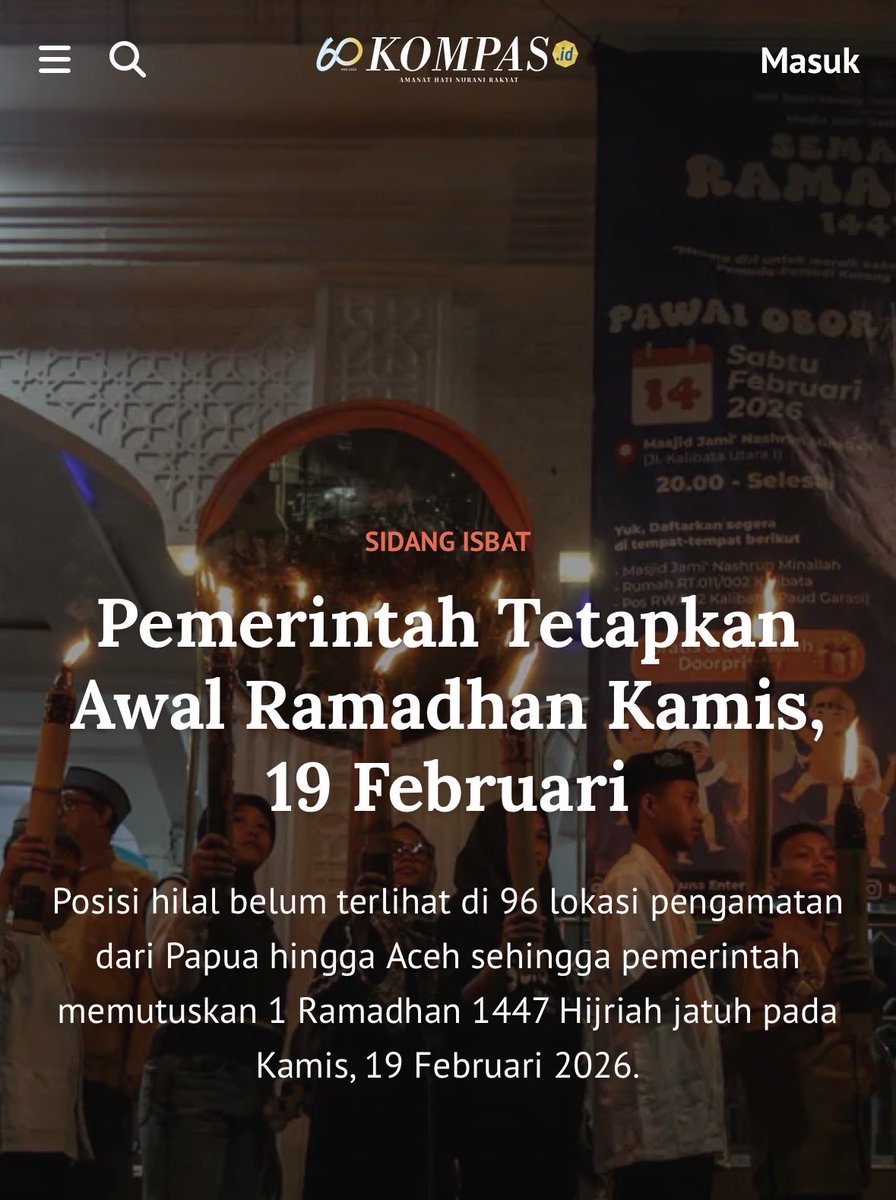 echieLIA's tweet photo. Sekarang, @kompascom @hariankompas tulis “Ramadhan”, sedangkan @liputan6 @cnnindonesia “Ramadan” sesuai yang baku di KBBI.
Ini bukan pertama kalinya, gue lihat penggunaan bahasa gak baku di Kompas. Apakah jurnalis baru atau standar berbeda? https://t.co/DTDJlipbgX