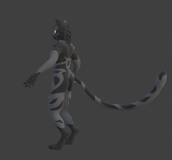 descended_kings's tweet photo. a character i randomly worked on for my story, and this character is based off a friend.

there will be two versions, of this character, they will look similar but are different people in the story. (still a wip)

#3d #3models #furry https://t.co/1loFfM3oUk