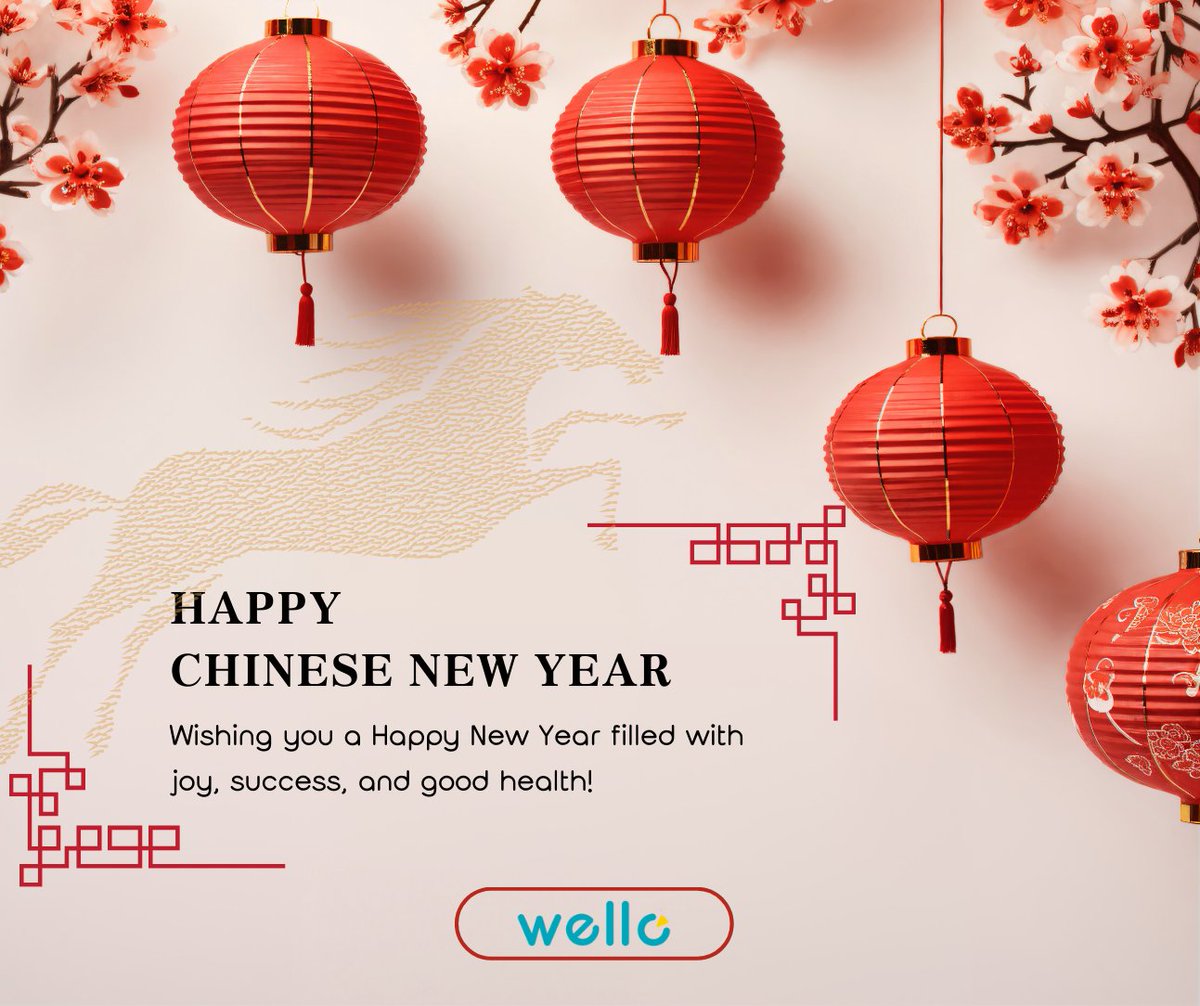 WellCareMedTech's tweet photo. Happy Chinese New Year 🧧
WELLO wishes you health, success, and prosperity in the Year of the Horse.
📅 Holiday: Feb 16–22, 2026
We’ll be back on Feb 23.
Thank you for your continued trust and support.
#HappyChineseNewYear #WELLOMEDICAL#MedTech#medicaldevices #CNY2026 https://t.co/LGw7qzodn9