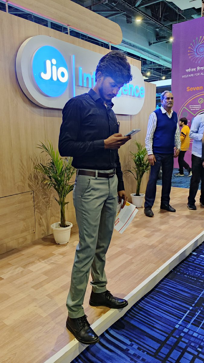 Dex_Pushpendra's tweet photo. I attended the India Al Impact Summit 2026 at Bharat Mandapam, New Delhi.
Powerful discussions on how Al is shaping governance, innovation, and India's digital future.
The Al era is no longer coming-it's already here.
#AlForAll
#IndiaAllmpactExpo2026
#IndiaAl
#Al @crsatya_x https://t.co/rCZP4qxMLo