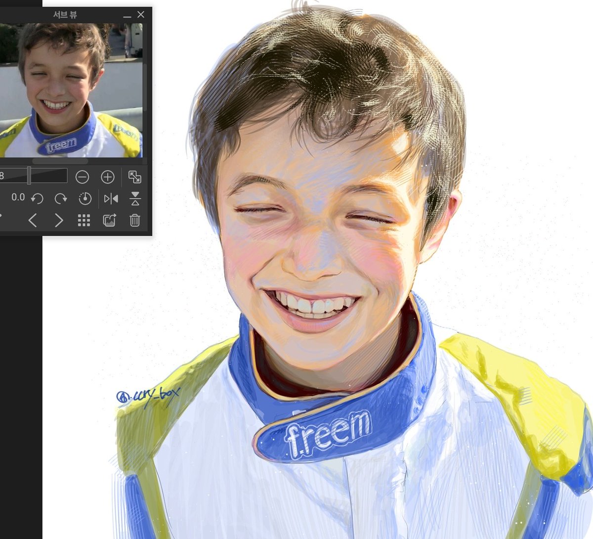 아기 랜도 ... 〰️〰️ 🫳