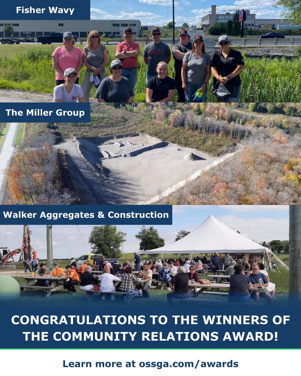 Ontario Stone, Sand & Gravel Association (OSSGA) tweet media