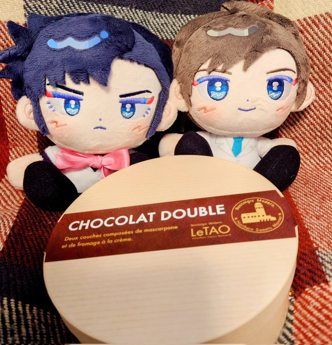 こっちでも！！なんとか写真とれた〜！やった〜！！かわい〜！！
頂き物のチョコケーキおいし〜やつ

#神代一人の祝いメシ