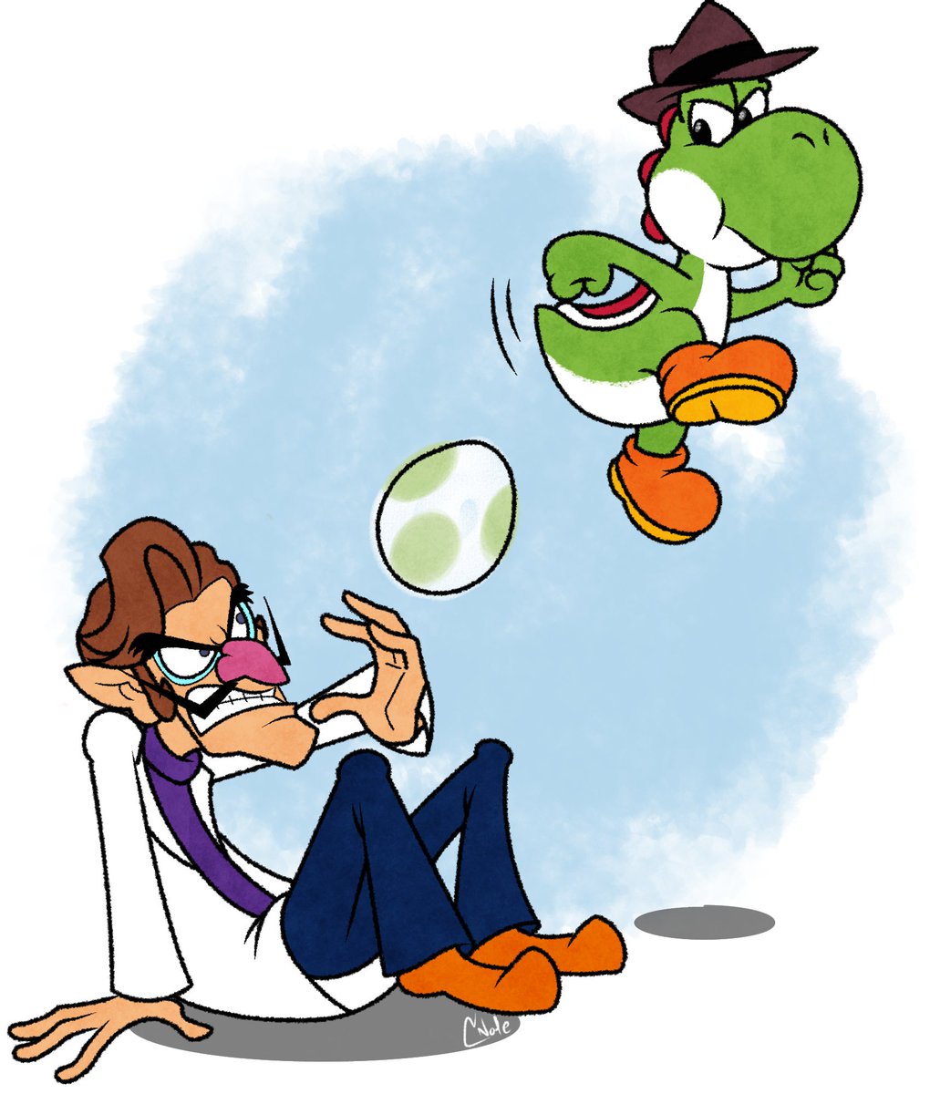Yoshi the Yoshi!
Ask and you shall receive ~💜💥💚