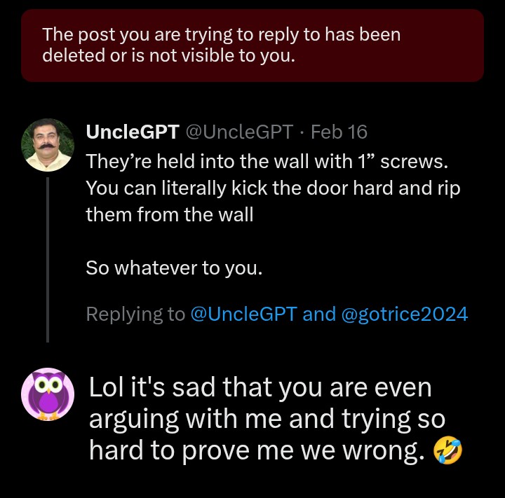 Crybabies are hilarious.