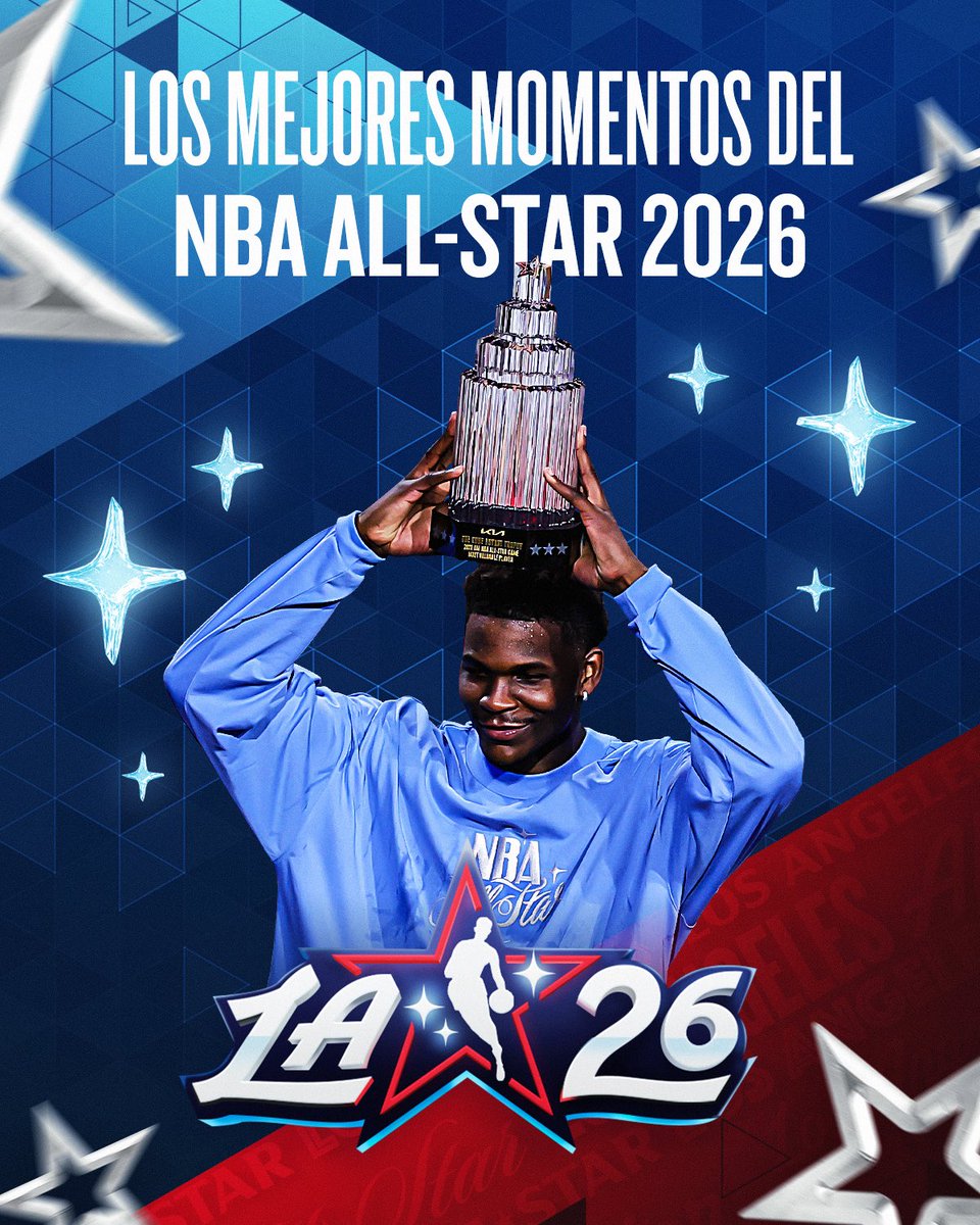 NBAMEX's tweet image. 🤩 ¡El #NBAAllStar estudio lleno de momentos increíbles! … ¿Cuál fue tu momento favorito? 👀⭐️🏀